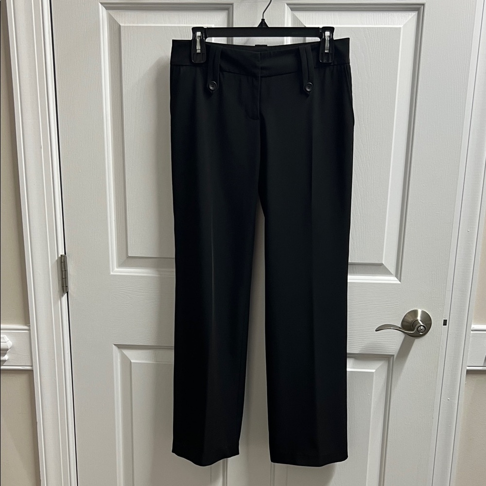 Elegant Black Women's Trousers Siberian dress pants size 38